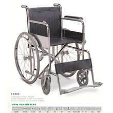 Silla de ruedas manual de aluminio (XT-FL450)